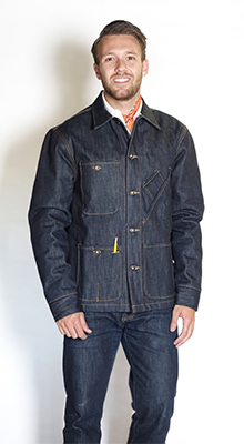 Hickory Coverall Added: - Tellason Lined Striped Jacket Just